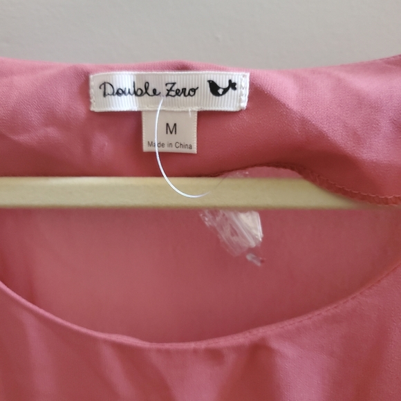 Double Zero Cold-Shoulder Top M - Picture 2 of 5